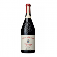 Vino Hommage a Jacques Perrin Chateauneuf-du-Pape 2018 Chateau de Beaucastel + WB 1,5 l