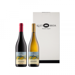 Vino Krasno belo in rdeče Klet Brda + GB 0,75