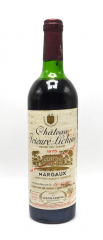 Vino Margaux Grand Cru Classe 1975 Chateau Prieure Lichine 0,75 l