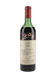 Vino Pauillac 1967 Chateau Mouton Rothschild 0,75 l