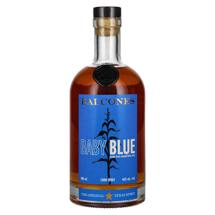 Ameriški Whiskey Balcones BABY BLUE Corn Spirit 0,7 l