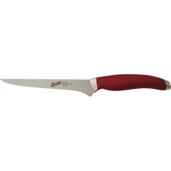 Berkel mesarski nož za izkoščičevanje 16 cm TEKNICA Rdeči BGE