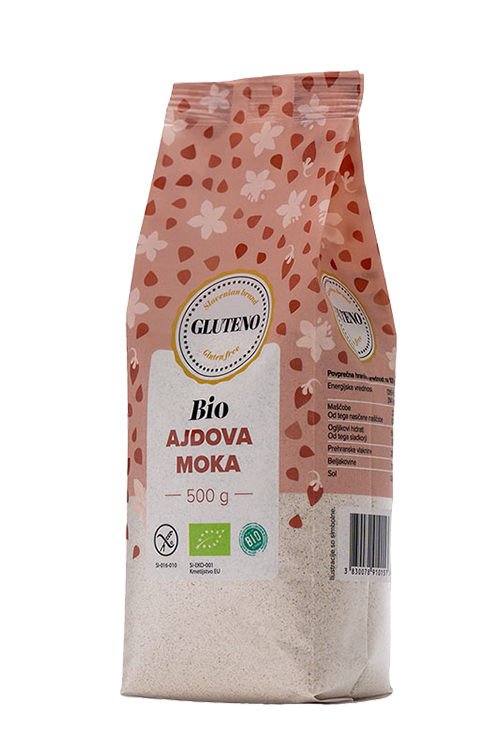 BIO brezglutenska ajdova moka (500g)