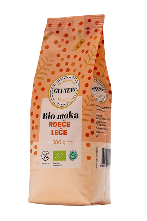 BIO brezglutenska lečina moka (500g)