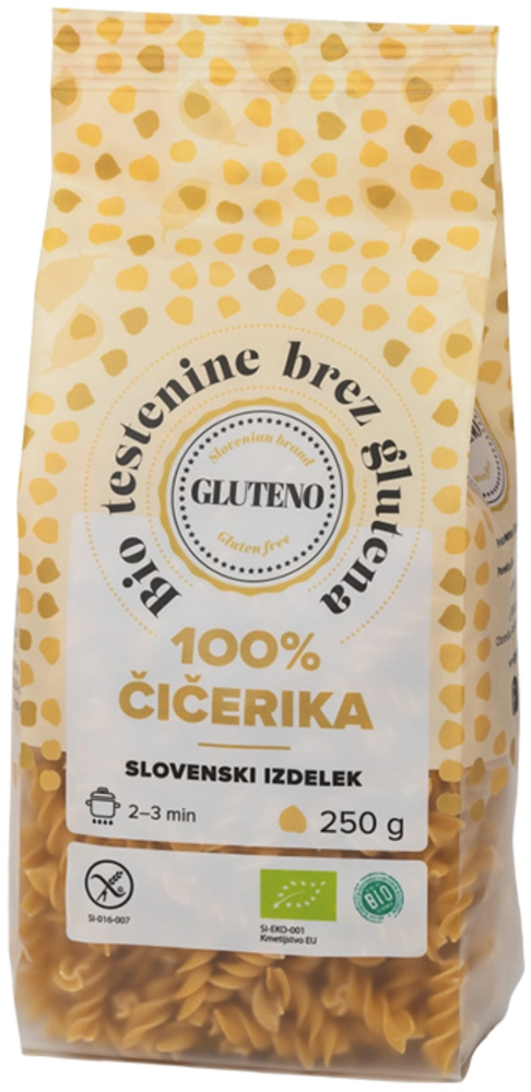 BIO brezglutenske testenine čičerika (250g)