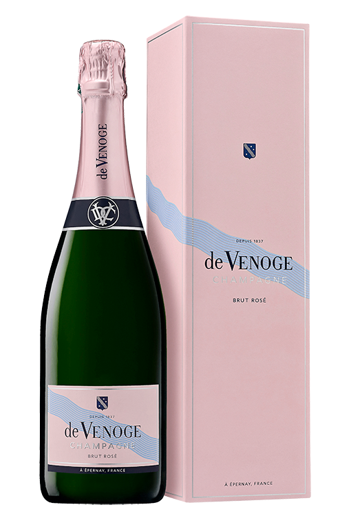 Champagne Cordon Bleu Rose GB De Venoge 0,75 l