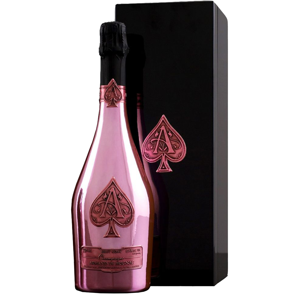 Champagne Rose Armand de Brignac + GB 0,75 l