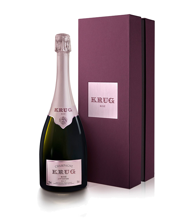 Champagne Rose Krug + GB 0,75 l