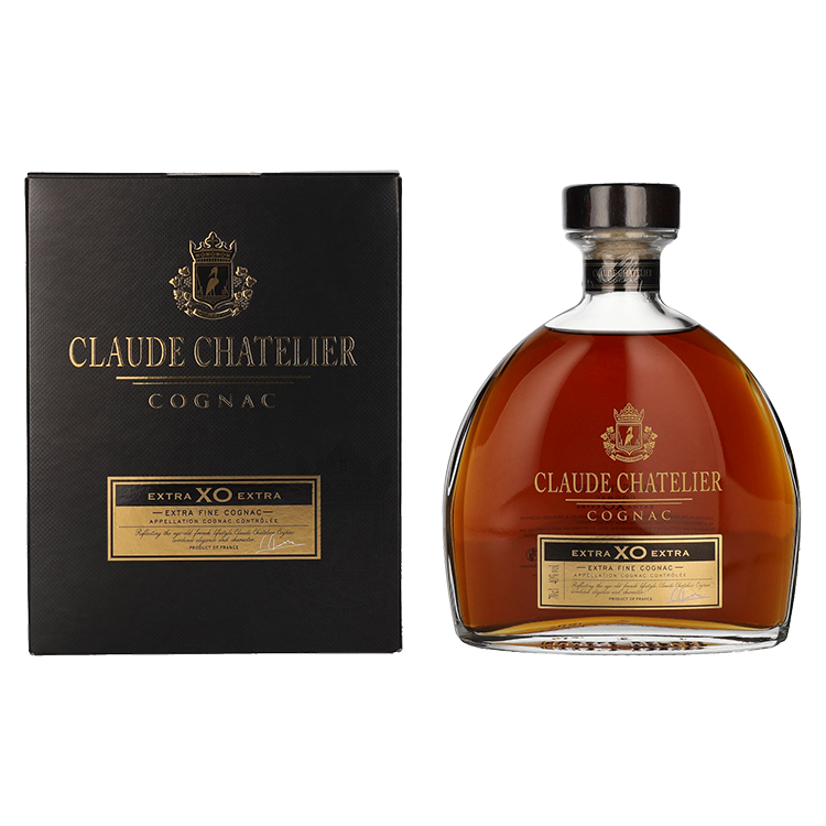 Cognac Claude Chatelier XO Extra Old + GB 0,7 l