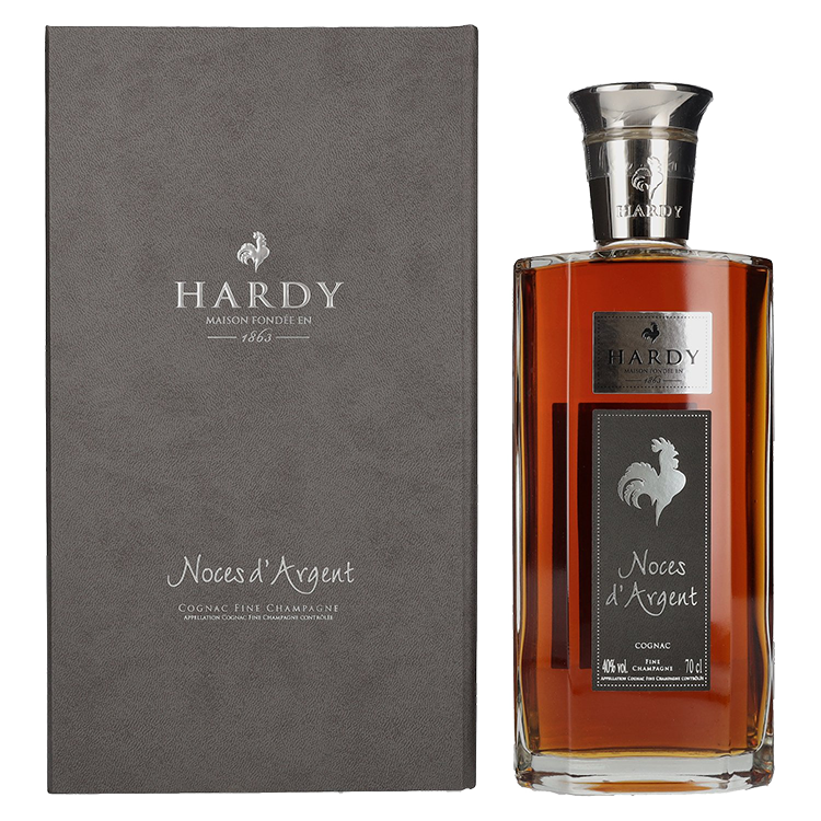 Cognac Hardy Noces d'Argent + GB 0,7 l