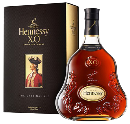 Cognac Hennessy X.O + GB 0,7 l