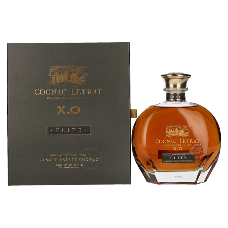 Cognac Leyrat Xo Elite + GB 0,7 l