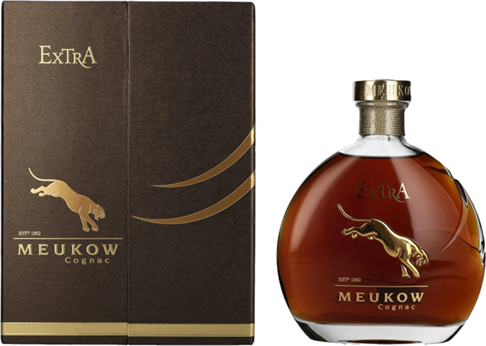 Cognac Meukow EXTRA + GB 0,7 l