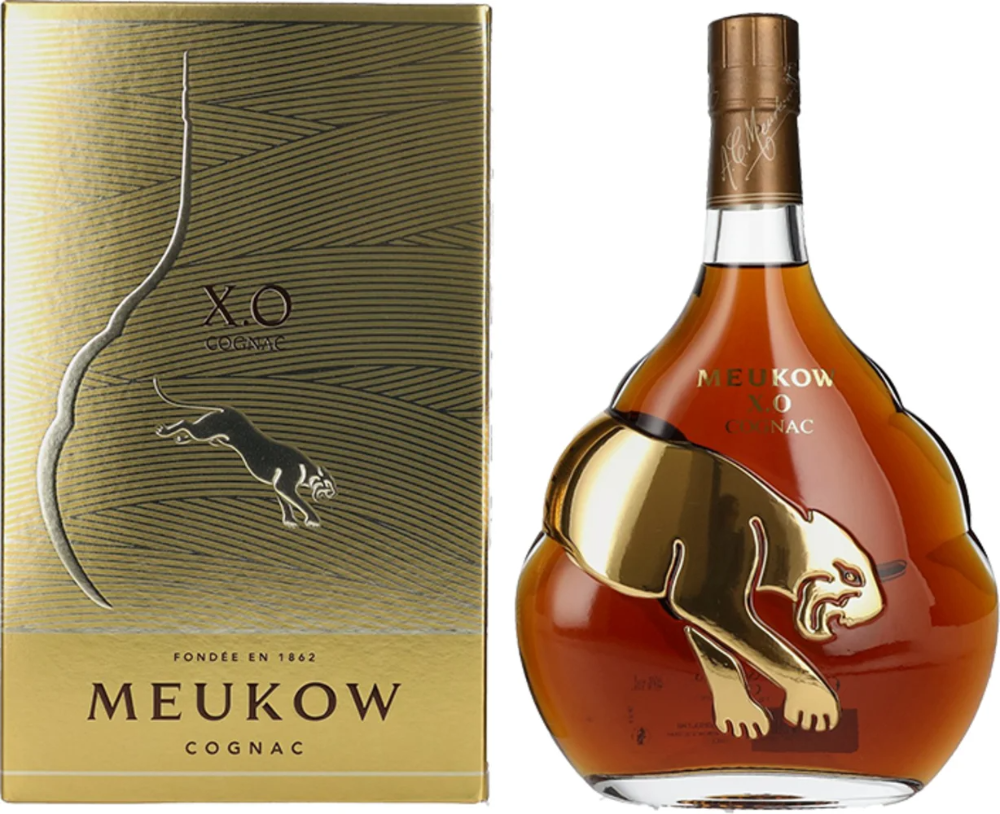 Cognac Meukow XO + GB 0,7 l