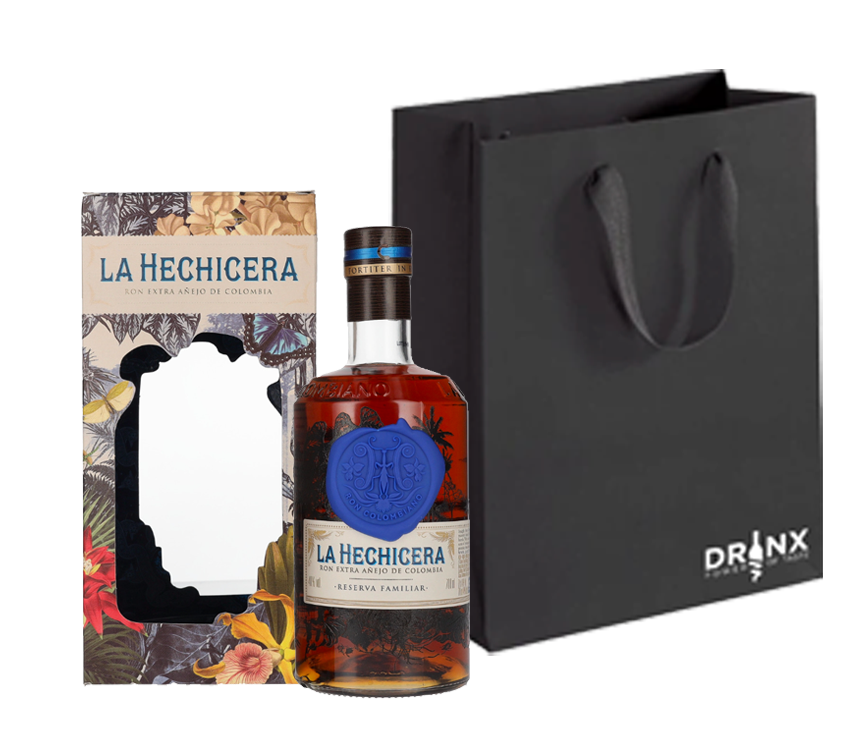 Darilni paket L11 Rum La Hechicera Reserva Familiar + GB