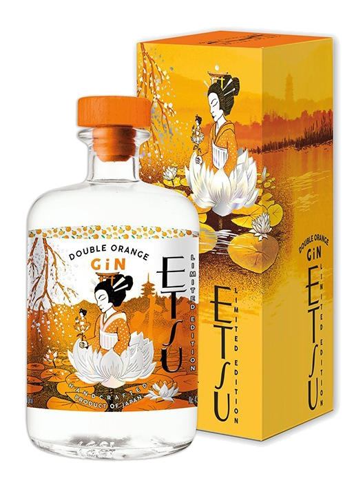 Gin Double Orange Limited Etsu + GB 0,7 l