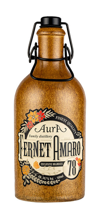 Grenčica Fernet Amaro Aura 0,5 l