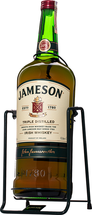 Irski whiskey Jameson + Stojalo 4,5 l