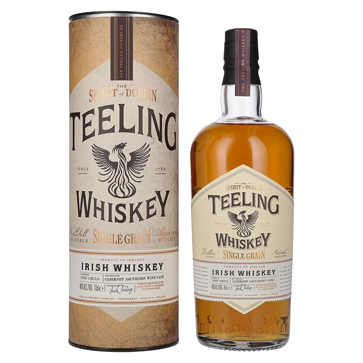 Irski Whiskey Teeling Single Grain Gift Tube 0,7 l