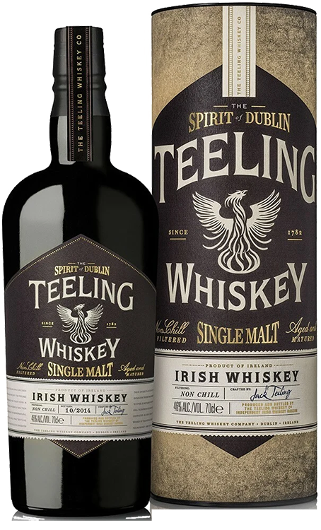 Irski Whiskey Teeling Single Malt + Tube 0,7 l