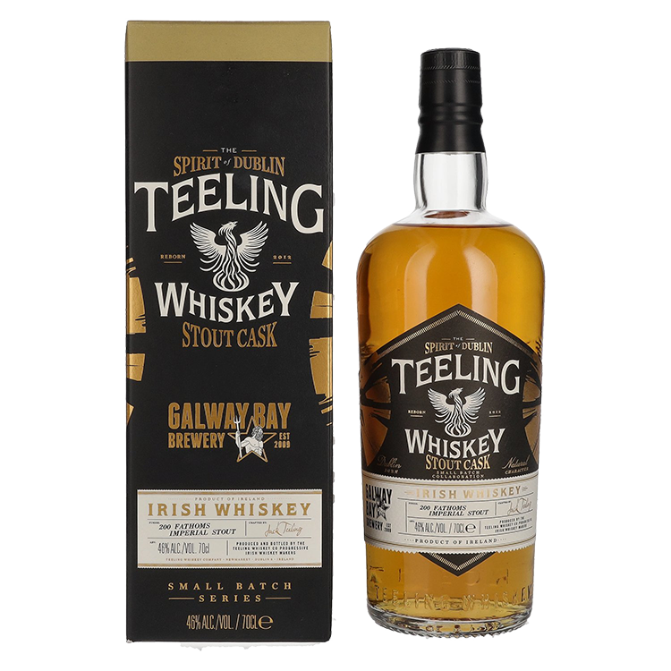 Irski Whiskey Teeling Stout Cask + Gb 0,7 l