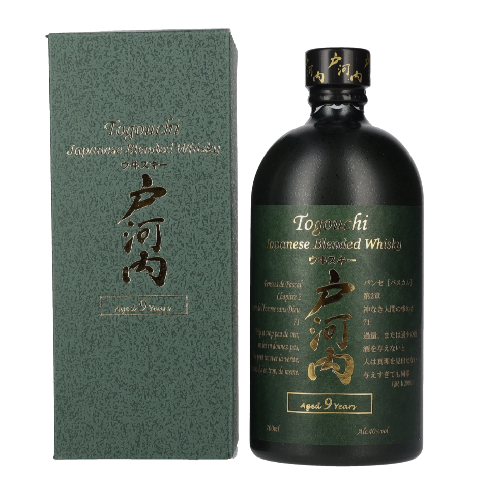 Japonski Whisky 9 years Blended Togouchi + GB 0,7 l