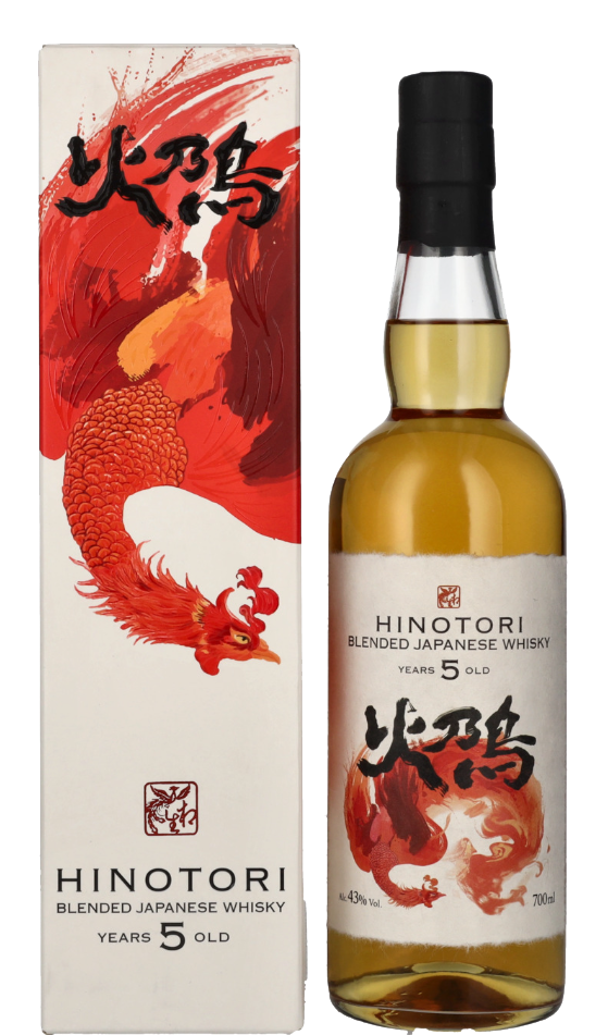 Japonski Whisky Hinotori 5 Y.O. + GB 0,7 l