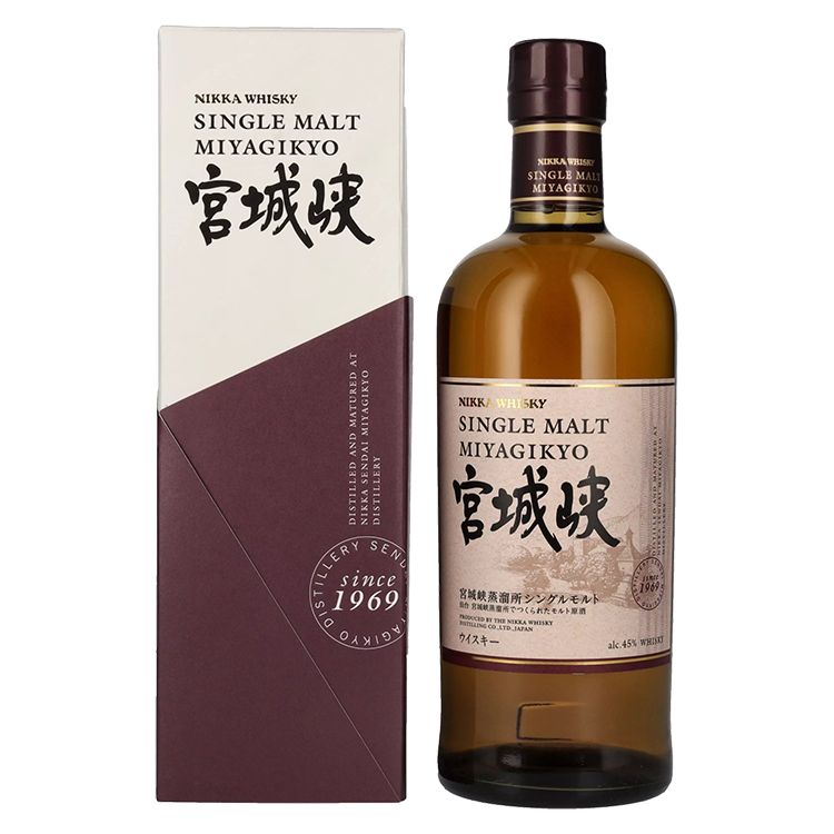 Japonski Whisky Nikka Miyagikyo Single malt + GB 0,7 l