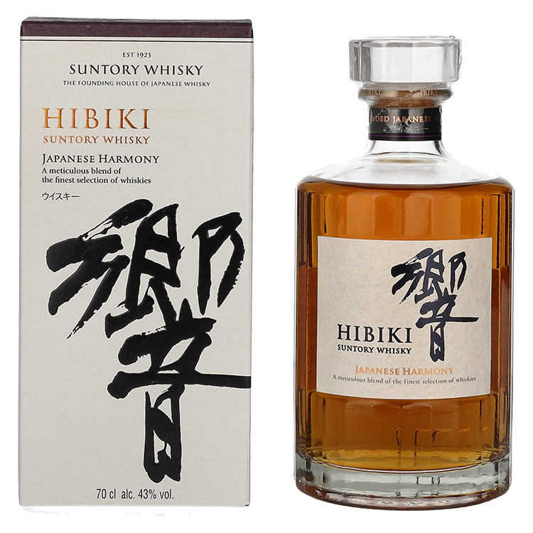 Japonski  Whisky Suntory Hibiki Japanese Harmony + GB 0,7 l