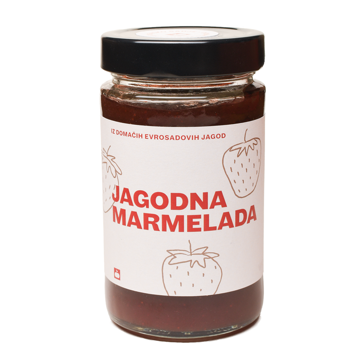 Marmelada jagodna Evrosad 370 ml