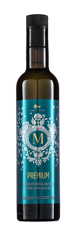Monterosso 100% Ekstra deviško oljčno olje Premium Modra 0,5 l