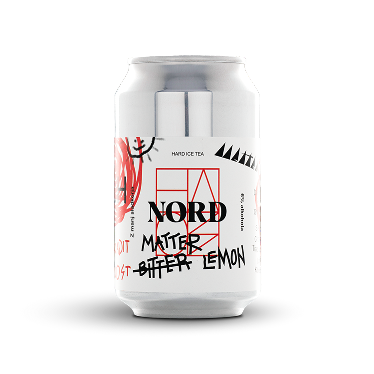 Nord Hard Seltzer Matter Lemon 0,33 l