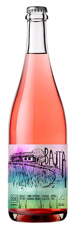 Peneče vino Pet-Nat Rose Modra Frankinja Kobal 0,75 l