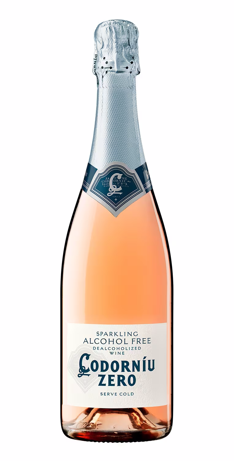 Peneče vino Zero Rose 0% alk. Codorniu 0,75 l