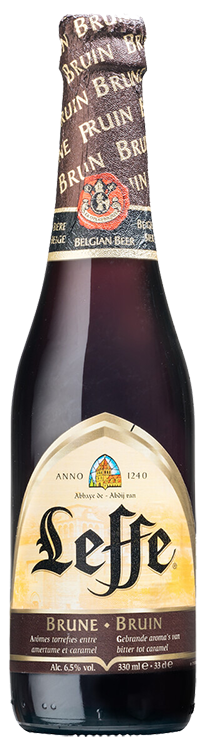 Pivo Brune temno Leffe 0,33 l