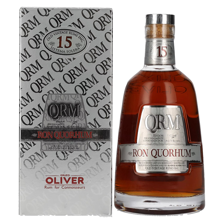 Rum 15 Anos Solera Ron Quorhum + GB 0,7 l