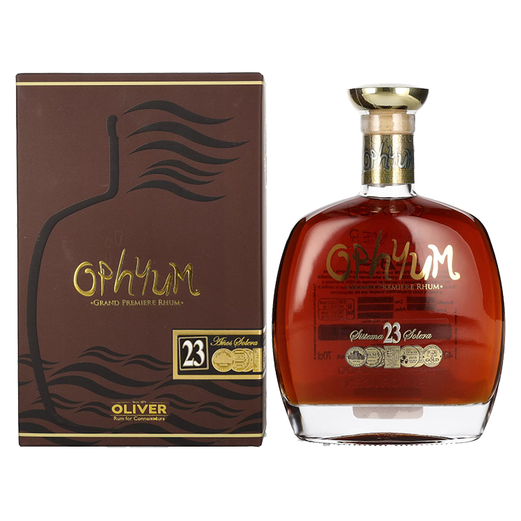 Rum 23 Anos Solera Ophyum + GB 0,7 l