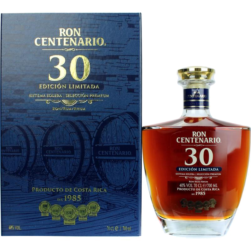 Rum 30 Sistema Solera Ron Centenario + GB 0,7 l