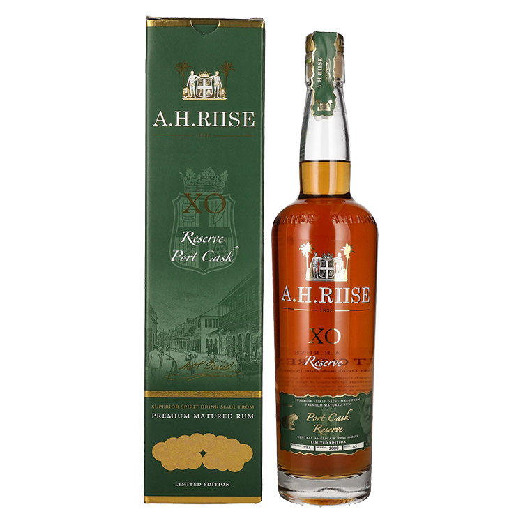 Rum A.H. Riise XO Reserve Port Cask + GB 0,7 l