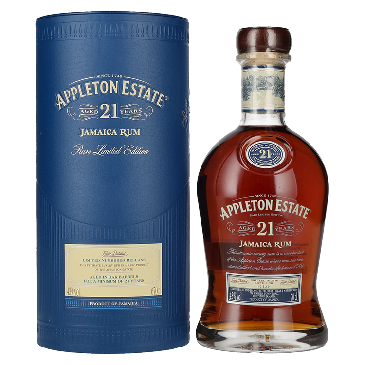 Rum Appleton Estate 21 + GB 0,7 l