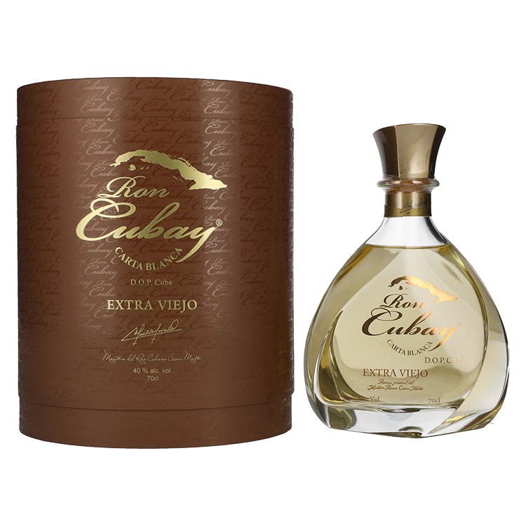 Rum Cubay Carta Blanca Extra Viejo D.O.P. Cuba + GB 0,7 l