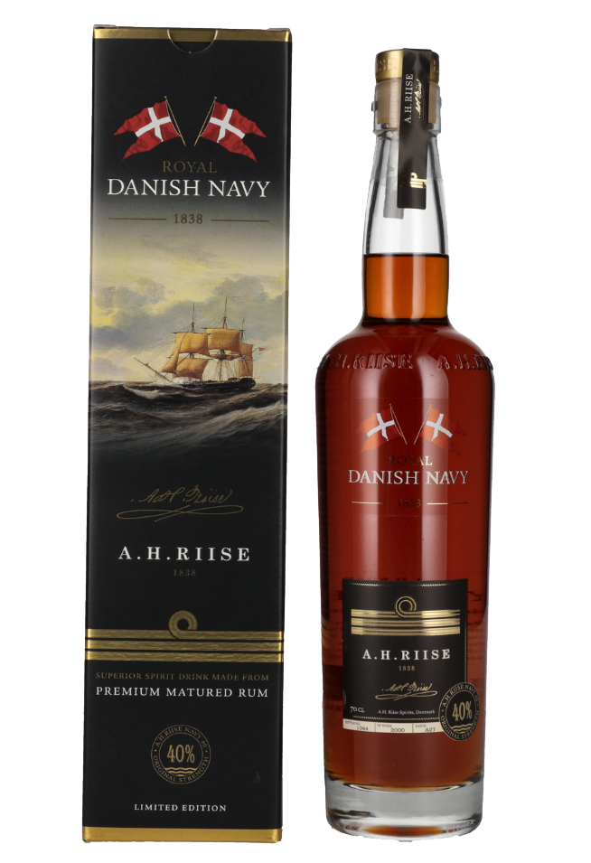 Rum Danish Navy A.H. Riise + GB 0,7 l