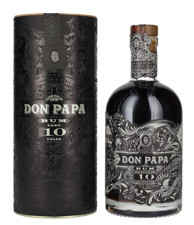 Rum Don Papa 10 y + GB 0,7 l