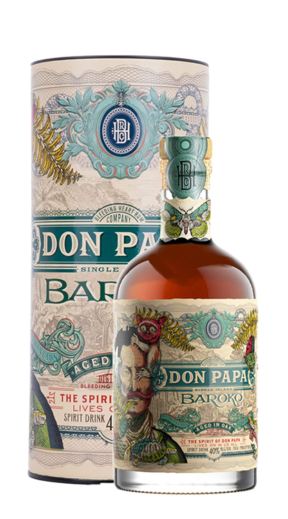 Rum Don Papa Baroko + GB 0,7 l