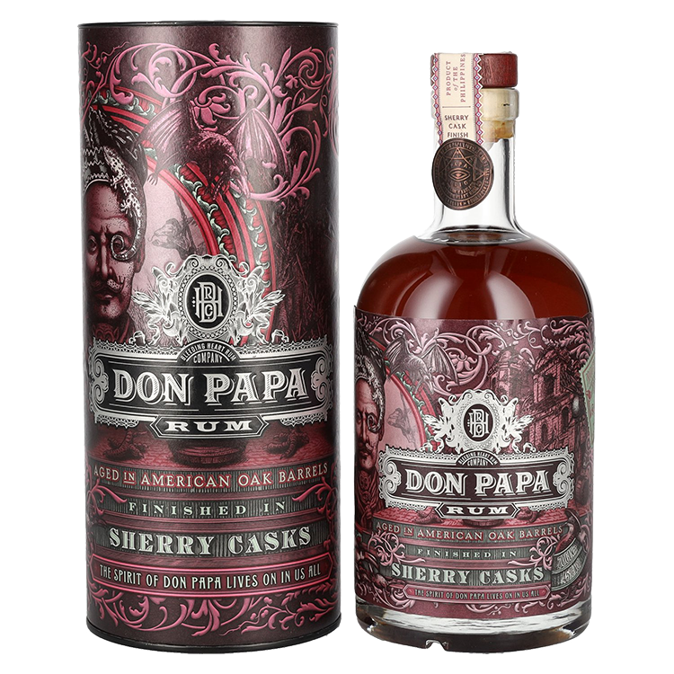 Rum Don Papa Sherry Cask + GB 0,7 l