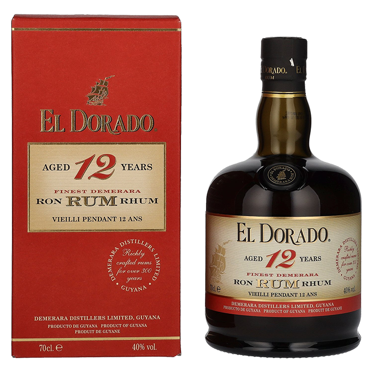 Rum El Dorado 12 Let El Dorado + GB 0,7 l