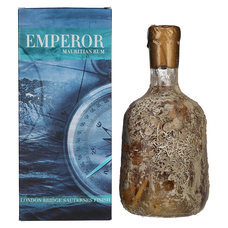 Rum Emperor DEEP BLUE London Bridge Sauternes Finish + GB 0,7 l