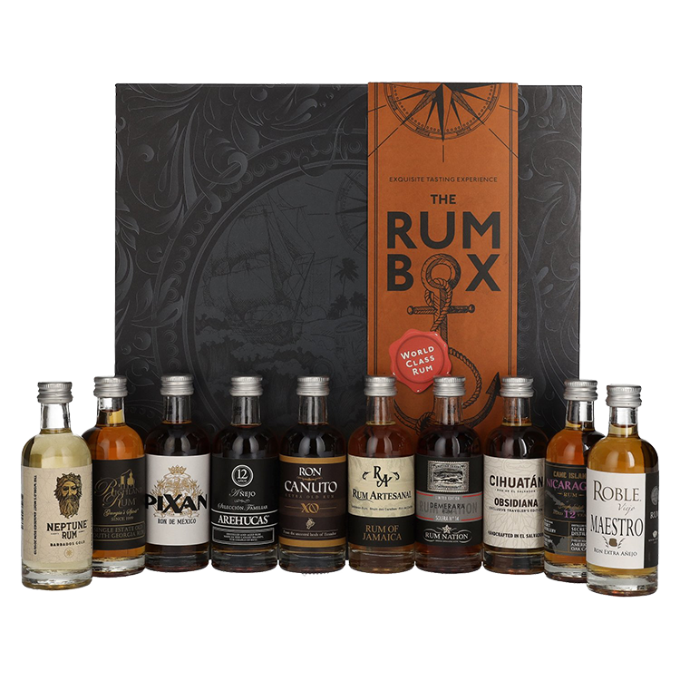 Rum Premium Collection Box 1423 + GB 10x 0,05 l