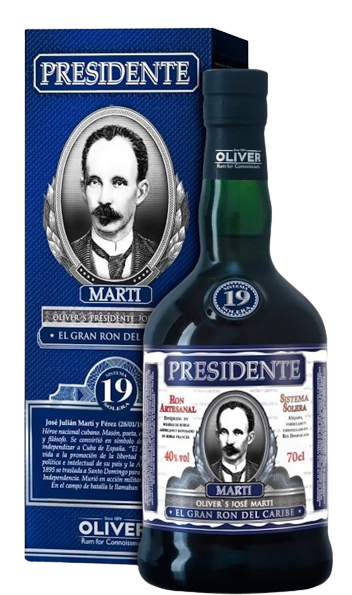 Rum Presidente Marti 19 Y GB 0,7 l