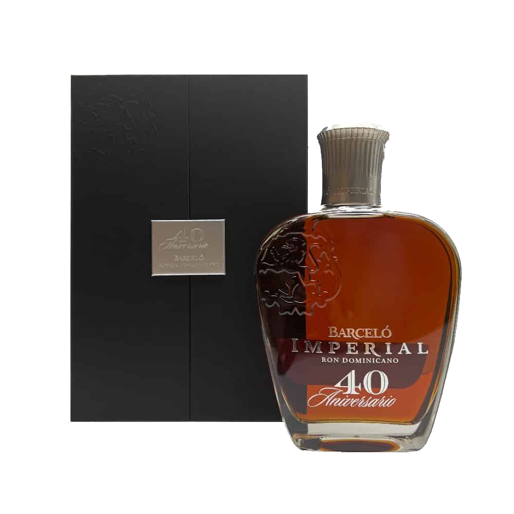 Rum Ron Barcelo Imperial Dominicano 40 Aniversario + GB 0,7 l